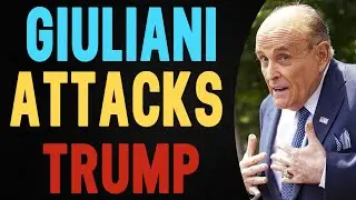 Rudy Giuliani Drunk Attacks Trump in Public