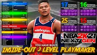 *HOF ANKLE BREAKER* NEW BEST INSIDE-OUT PLAYMAKER BUILD NBA 2K21 NEXT GEN 😍 BEST RUSSELL WESTBROOK