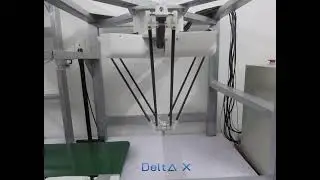 Delta X S V3 D600 3-axis - High speed demonstration