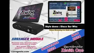 Arrangeur Cavagnolo Zenith One  Disco Sur Wha