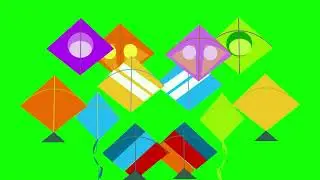 Green Screen kite Flying | Kite Animation Green Screen | Kite Flying Background | Kite Green Screen