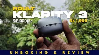 BOULT Klarity 3: Luxury audio experience | 50dB Hybrid ANC | 6 mics | Rs. 1999 | Review Malayalam