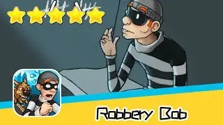 Robbery Bob™ - Level Eight AB - SUBURBS Day2 Walkthrough Stylish Suit Recommend index five stars