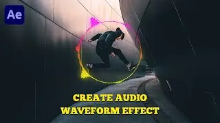 How To Create Audio Waveform Effect in After Effects