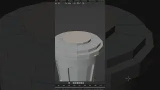 Easy 3d modeling dustbin in blender 3d #blender