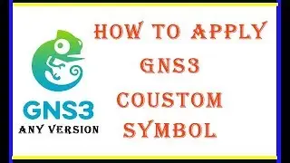 How To Apply Gns3 Custom Symbols || cisco networking topology symbols