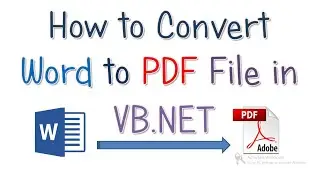 How to convert word file to pdf in vb.net