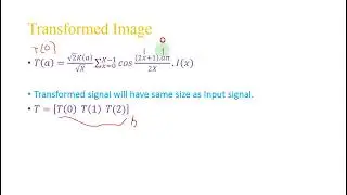 1D Discrete Cosine  Transform