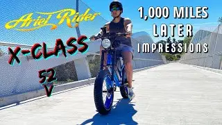 Ariel Rider X-Class 52v: 1,000 Miles Later Impressions and Accessories/Mods!