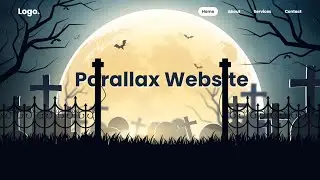 Parallax Scrolling Website HTML  CSS  &  JavaScript  |   How to Make Parallax Website