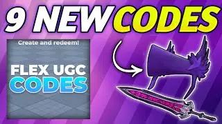 *NEW* FLEX UGC CODES JULY 2024! ROBLOX FLEX UGC CODES