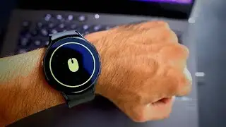 Wow Mouse on Samsung Galaxy Watch 4.