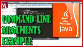 JAVA Using command line arguments example