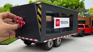 Mini Toyota Performance Car Delivery 1:18 Scale | Solido | Diecast Model Car Unboxing