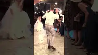 Groom almost sets the bride on fire 😲 (🎥: ViralHog)