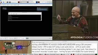 Raspberry PI 4 Audio over WiFi Receiver using a consumer 5G Wireless router - ZITAnjBRIDGE test