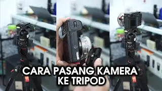 Cara Pasang Kamera ke Tripod Ballhead Dengan Mudah Buat Pemula