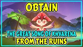 Obtain the Great Song of Khvarena from the ruins : As the Khvarena's Light Shows: Nirodha