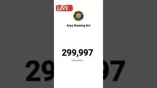 #aryadrawingart  My channel has completed 3 lakh subscribers, thank you so much. #shorts