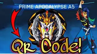 PRIME APOCALYPSE A5 QR CODE BEYBLADE BURST QUAD STRIKE