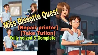 How to repair printer - Summertime Saga quest walkthrough Android