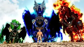 Taming and Fighting the STRONGEST GOD CREATURES in ARK! | ARK Ascended #44 [Finale]