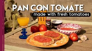 Spanish Pan Con Tomate recipe | Grated Tomatoes on Toast