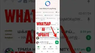 whatsapp new update in Tamil 2024💥😱