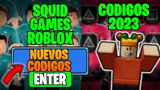 TODOS LOS CÓDIGOS EN SQUID GAMES ROBLOX! (FUNCIONANDO JUNIO 2022)