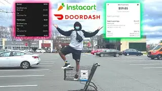 DoorDash And Instacart Tag Team