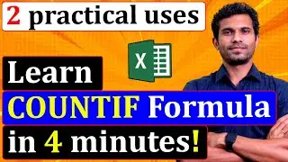 How to use the COUNTIF function in Excel