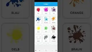 Learn German for beginners (German colors)