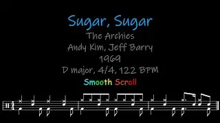 Sugar Sugar, Chords, Lyrics and Timing