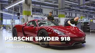 Porsche Spyder 918 Production Line | Porsche Plant | How Porsche are Made