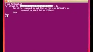 Linux shell 