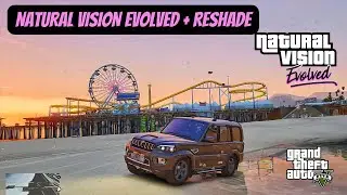 How to install Natural Vision Evolved With Reshade in GTA 5 | BEST GRAPHICS MOD FOR GTA5 in 2023 !