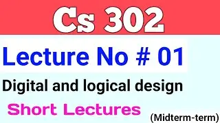 Cs302 Lecture 1 | Cs302 Short Lectures | Midterm Preparation | Lets Study