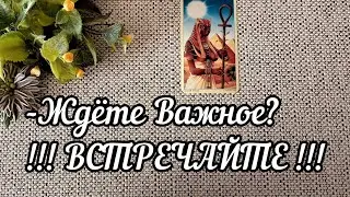 ❗ЖДЁТЕ ВАЖНОЕ?.. ЧТО УЖЕ РЯДОМ?..🍀♥️ Гадание Таро