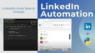 LinkedIn Auto Search Groups| LinkedIn Automation | LinkedIn Groups Scraper- Python,DataKund