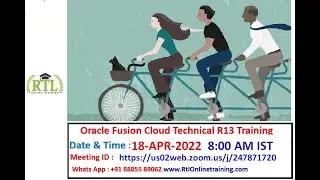 Oracle Fusion Cloud Technical Training and Placement -2022