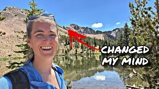 Hiking the Sawtooth Mountains! [And Changing Plans Halfway Through!]