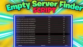 Empty Server Finder Script | Arceus x Scripts | Roblox Best Mobile Scripts