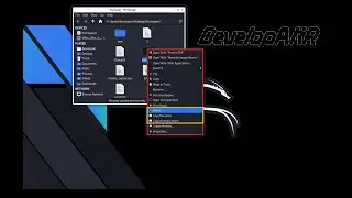 How to customize context menu in Kali Linux 2020 2