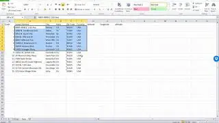 Bulk Latitude and Longitude Finder in Excel