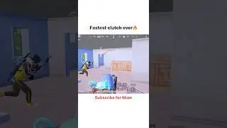 Fastest Clutch in Bgmi.#bgmi #shorts #pubgmobile #pubg