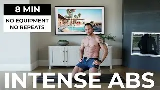 8 MIN INTENSE ABS (No Equipment) - Total Killer Core