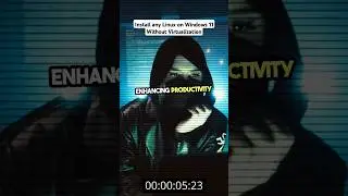Install Any Linux OS on Windows 11 Without Virtualization. #wsl2 #linux  #developertools