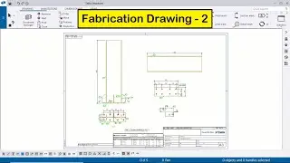 Tekla 2021 Tutorial 28 | Tekla Detailing | Fabrication Drawings