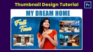 How to design thumbnails in photoshop in telugu