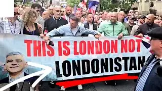 Tommy Robinson's Massive Rally Against Islamization | David Wood, Nuriyah Khan & AP LIVE